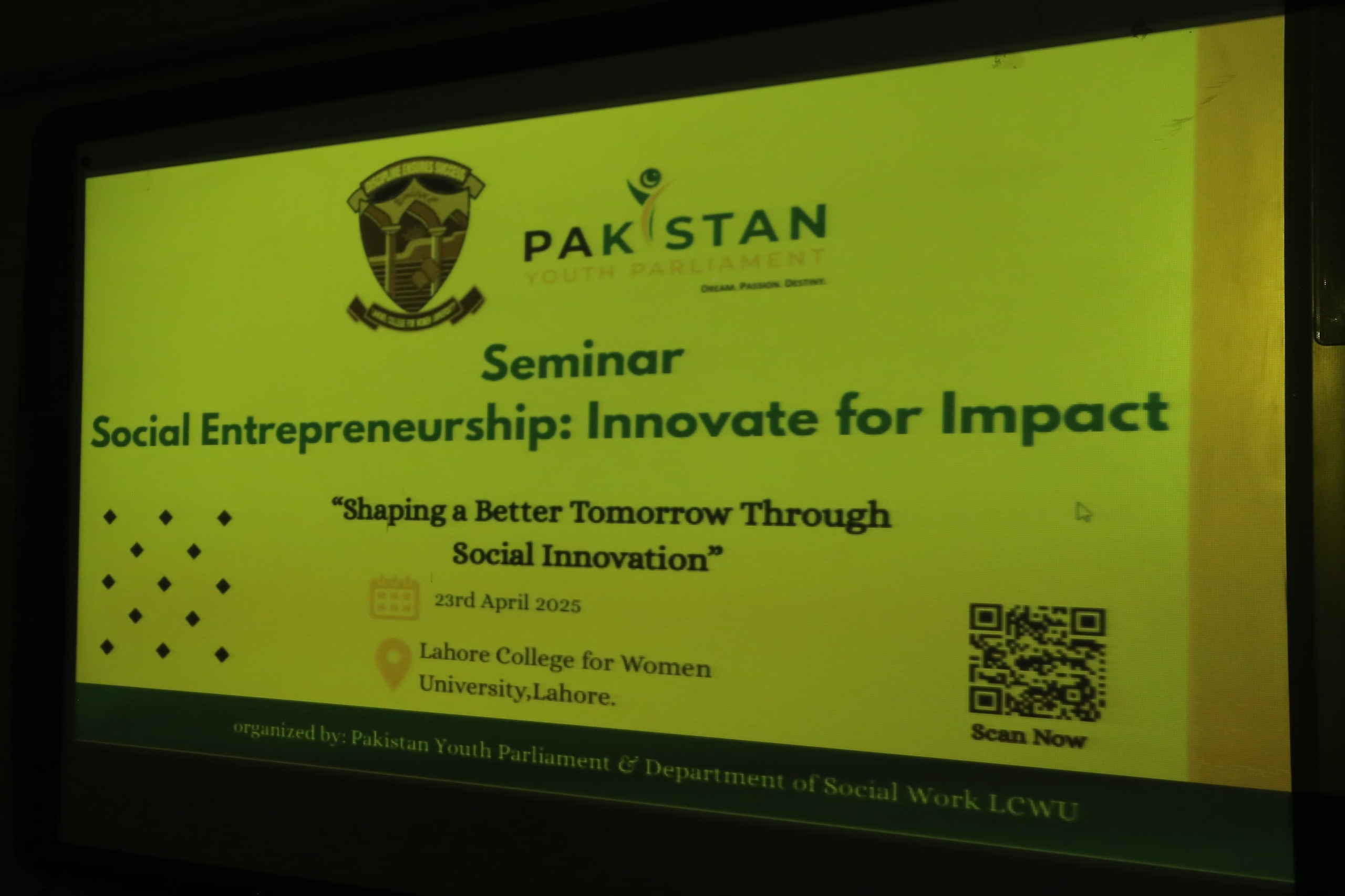 Seminar on Social Entrepreneurship