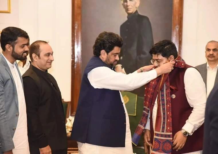 visit to the Sindh Governor House,
