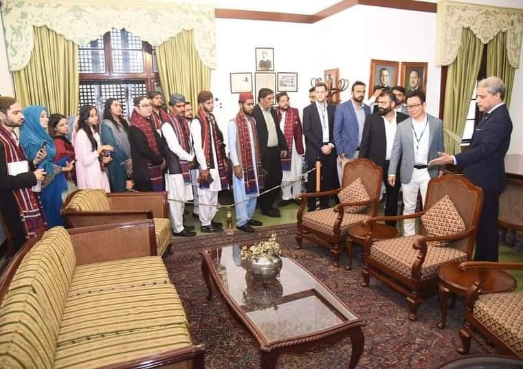 visit to the Sindh Governor House,
