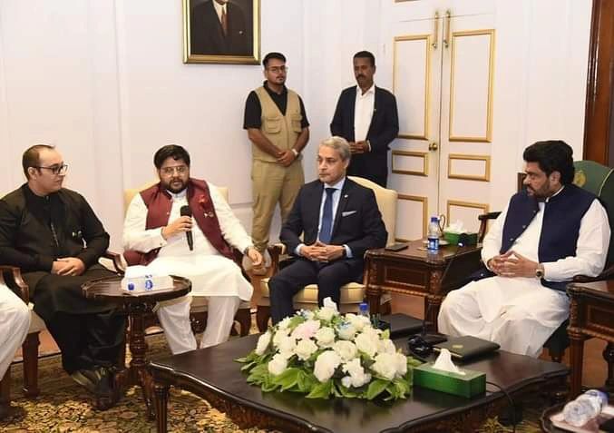 visit to the Sindh Governor House,