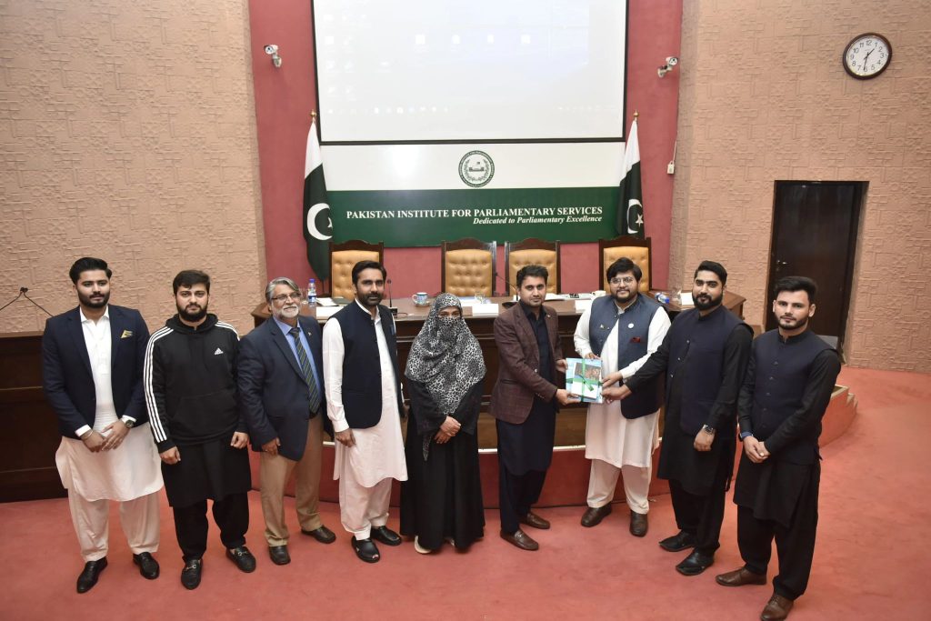 visit to Pakistan Institute for Parliamentary Services