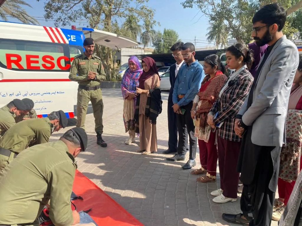 Visit to Sindh Emergency Services